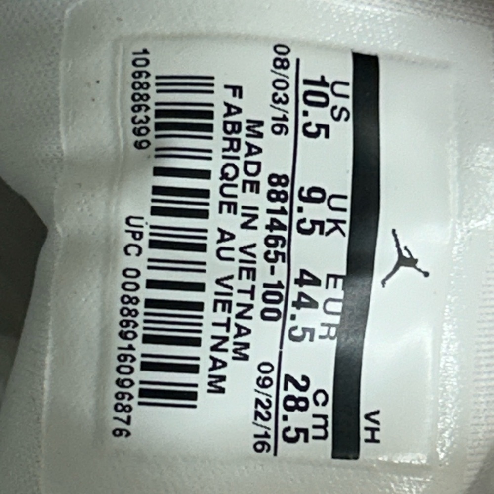 Nike air Jordan formula 23 white/black - Picture 6 of 6